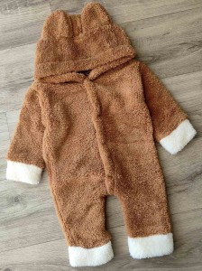 Чоловічок Denito "Однотонний" коричневий, хлопчик 1-2-3 років