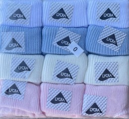 Шкарпетки ADN «Однотонні» мікс кольорів, хлопчик+дівчинка 2 місяць