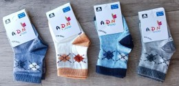 Шкарпетки ADN «Ромбік» мікс кольорів, хлопчик 0-12 месяцев