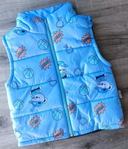 Жилет Boni "Кубок" голубой, мальчик 1-2-3 лет