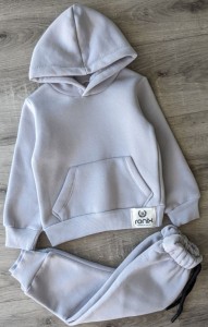 Костюм Ronix "Однотонный" серый(светлый), мальчик 6-9-12-18 месяцев