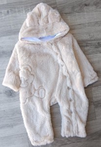 Чоловічок Murat Baby "Ведмедик" бежевий, унісекс 0-3-6-9 місяців