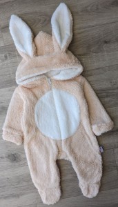 Чоловічок Murat Baby "Зайчик" бежевий, унісекс 0-3-6-9 місяців