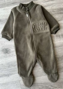 Чоловічок "New York" хакі, хлопчик 0-3-6-9-12 місяців