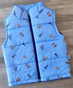 Жилет Boni "Cool" блакитний, хлопчик 1-2-3 років