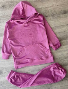 Костюм "Велюр" фиолетовый, девочка 2-3-4-5 лет