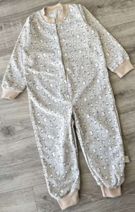 Чоловічок "Котики" бежевий, дівчинка 1,5-2-3-4-5 років