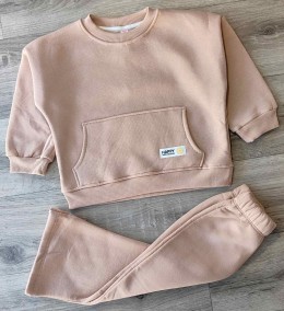 Костюм My Bella "Happy" беежвый, девочка 2-3-4-5 лет