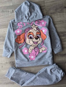 Костюм "Собачка" сірий, дівчинка 2-3-4-5 років