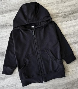 Кофта "Однотонна", чорний, унісекс 3-4-5-6 років