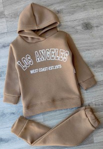 Костюм "Los Angeles" коричневий, унісекс 3-5-7-9 років