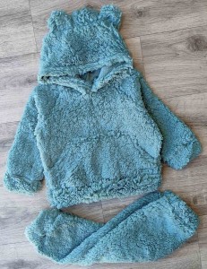 Костюм "Teddy" зелений, унісекс 9-12-24-36 місяців