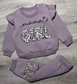 Костюм MNT Kids "Girl" фиолетовый, девочка 9-12-18-24 месяцев