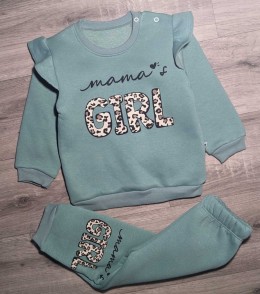 Костюм MNT Kids "Girl" зеленый, девочка 9-12-18-24 месяцев