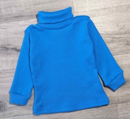 Водолазка «Однотонная» синий, мальчик 1-2-3-4-5 лет