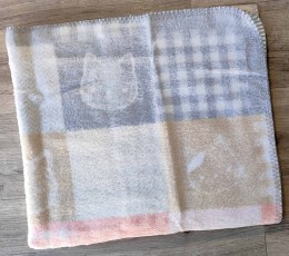 Плед Berco Baby «Котенок» бежевый, унисекс 95*120