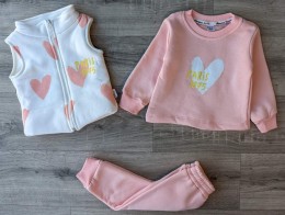 Костюм Donino "Paris" персиковый, девочка 6-9-12-18 месяцев