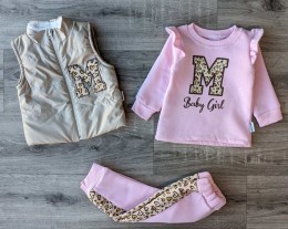 Костюм Minitix "Baby girl" розовый, девочка 9-12-18-24 месяцев