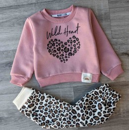 Костюм Ronix "Will hearf" кричневый(теракотовый), девочка 6-9-12-18 месяцев