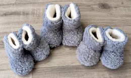 Пінетки Minissa " Однотонний" сірий, хлопчик 19,20,21 розміри