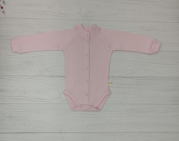 Боді "Однотонний" , рожевий, дівчинка 0-3-6 місяців