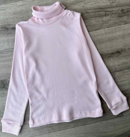 Водолазка  "Однотонна", рожевий, дівчинка 3-4-5-6 років