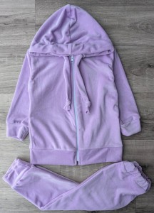 Костюм "Велюр" фіолетовий(бузковий), дівчинка 3-5-7-9 років