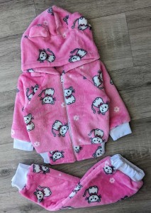 Костюм "Кішка" рожевий, дівчинка 9-18-36 місяців