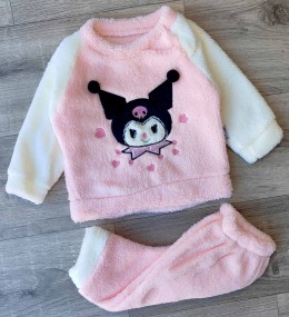 Костюм Gulsen «Kuromi» персиковий, дівчинка 6-9-12-18 місяців