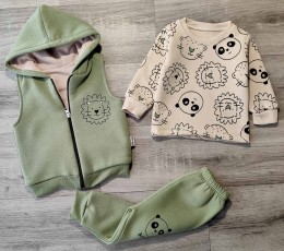Костюм Minitix "Левеня" зелений, хлопчик 9-12-18-24 місяців