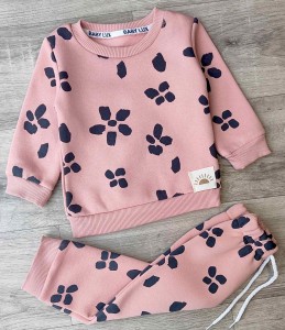 Костюм Ronix "Цветочек" коричневый (терракотовый), девочка 9-12-18-24 месяцев