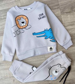 Костюм Ronix "Safari" серый, мальчик 9-12-18-24 месяцев