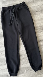 Штаны "Однотонные" черный, унисекс 7-8-9-10 лет