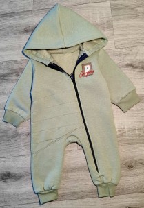 Чоловічок Partner "Однотонний" зелений(олівка), уінсекс 6-9-12-18 місяців