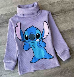 Водолазка "Стіч" фіолетовий(бузковий), дівчинка 1-3-5-7-9 років