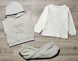 Костюм Bebico "Made in world" зелений(олівка), хлопчик 9-12-18-24 місяців