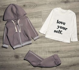 Костюм Minimal Baby "Alo" фиолетовый, девочка 9-12-18-24 месяцев