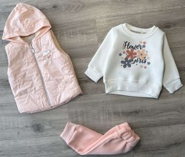 Костюм Partner "Girl" персиковый, девочка 9-12-18-24 месяцев
