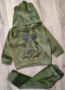 Костюм "Hello!" зелений(хакі), хлопчик 9-12-24-36 місяців