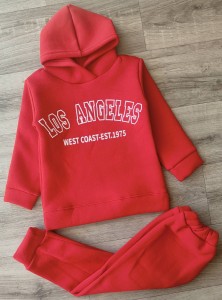 Костюм "Los Angeles" червоний, дівчинка 11-12-13-14 років