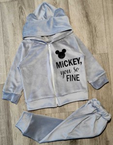 Костюм "You fine" сірий, унісекс 1-2-3 років