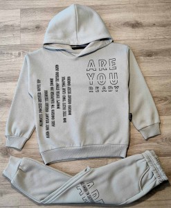 Костюм Ramcocuk '''Are you ready'' серый, мальчик 6-7-8-9 года