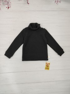 Водолазка  "Однотонна", чорний, унісекс 3-4-5-6 років