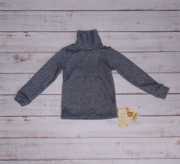 Водолазка  "Однотонна", сірий(темний), унісекс 3-4-5-6 років
