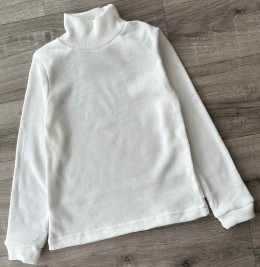 Водолазка  "Однотонна", молочний, унісекс 7-8-9-10 років