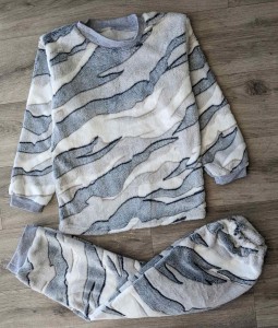 Піжама «Смужки» сірий, хлопчик 1,5-3-5-7-9 років