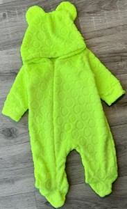 Чоловічок " Кола " зелений (салатовий), унісекс 0-3-6 місяців
