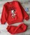 Костюм Aybeyce Kids ''Hello Christmas!''', красный, девочка 1-2-3-4 года, фото