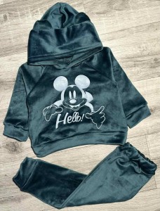 Костюм "Hello!" зелений, хлопчик 9-12-24-36 місяців