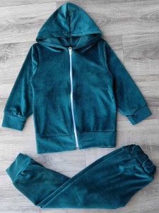 Костюм "Велюр" зелений(темний), унісекс 3-5-7-9 років